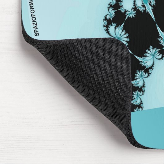 Fractal-Garten-Lagune Mousepad (Ecke)