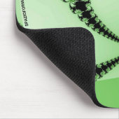 Fractal-Garten-Mantis Mousepad (Ecke)