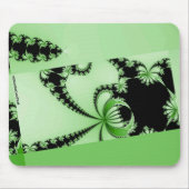 Fractal-Garten-Mantis Mousepad (Vorne)