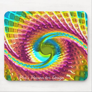 Fractal Glass 7 Mauspad