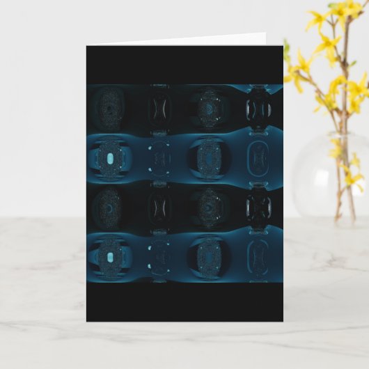 Fractal Karte (Gelbe Blume)