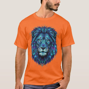 Fractal Majesty Löwen-T-Shirt T-Shirt