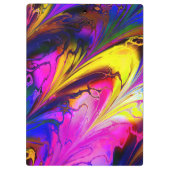 Fractal Marble 7A Bildoptionen Klemmbrett (Rückseite)