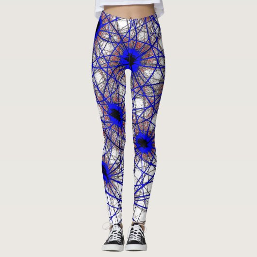 Fractal Nexus Leggings (Vorderseite)