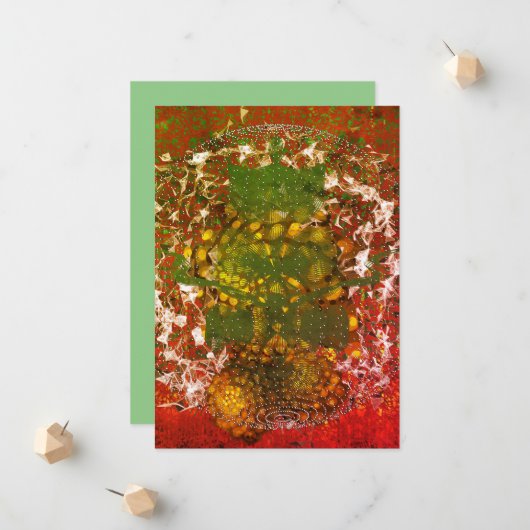 Fractal Patterns Ankündigung (Vorderseite/Rückseite Beispiel)