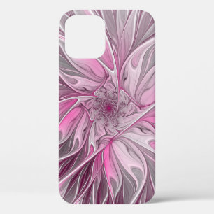 Fractal Pink Flower Dream, Floral Fantasy Pattern Case-Mate iPhone Hülle