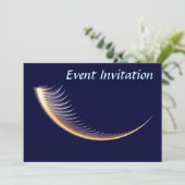 Fractal Shofar Einladung (Stehend Vorderseite)