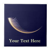 Fractal Shofar Fliese (Vorderseite)