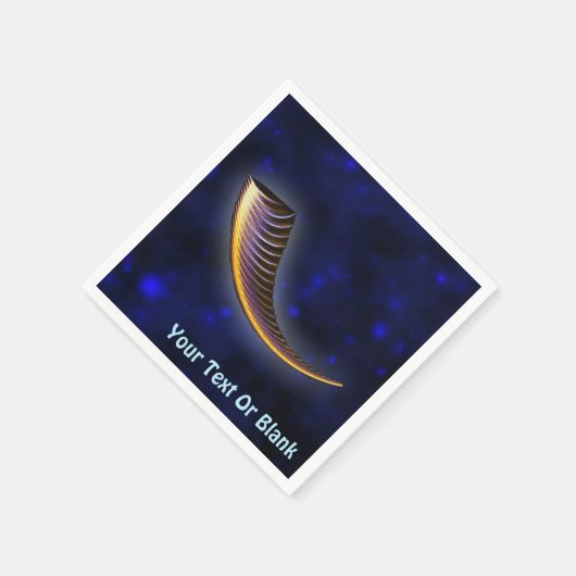 Fractal Shofar Serviette (Ecke)