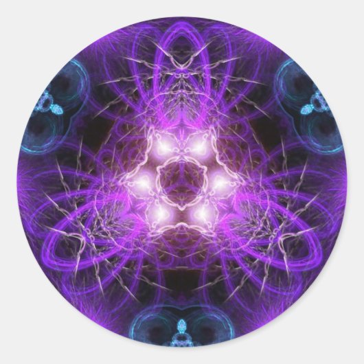 FractalART 001 Aufkleber (Vorderseite)