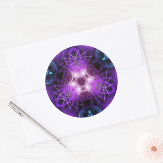 FractalART 001 Aufkleber (Umschlag)