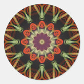 FractalArt #17 Sticker (Vorderseite)