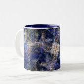 FractalART Chaos-Tasse Zweifarbige Tasse (Vorderseite Links)