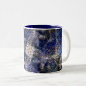 FractalART Chaos-Tasse Zweifarbige Tasse (VorderseiteRechts)