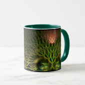 FractalART Greenia-Tasse Tasse (VorderseiteRechts)