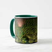 FractalART Greenia-Tasse Tasse (Vorderseite Links)