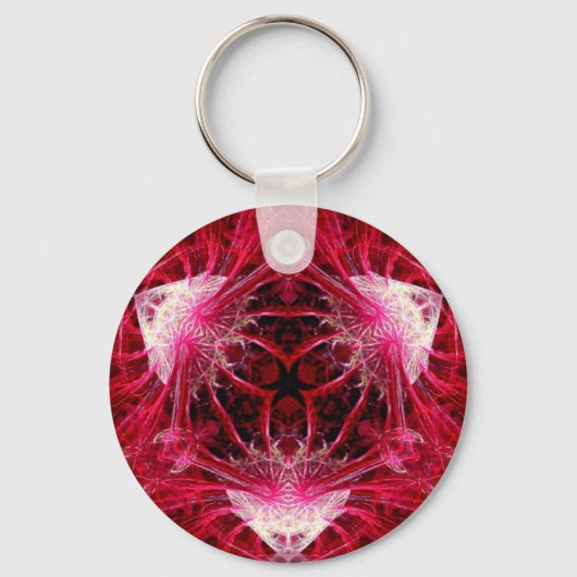 FractalART RedFaces-Schlüsselanhänger Schlüsselanhänger (Vorderseite)