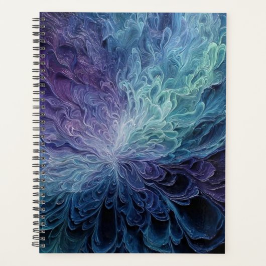 FractalBlüte Planer (Vorderseite)