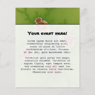 Fractalbug Picnic - Fraktal Art Flyer