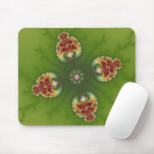 Fractalbug Picnic - Fraktal Art Mousepad (Mit Mouse)