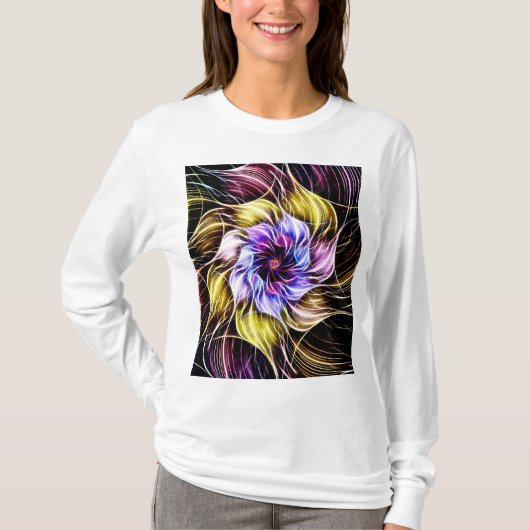 Fractalflower T-Shirt (Vorderseite)