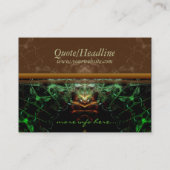 Fractalforest Visitenkarte (Rückseite)