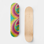 Fractalglas 7 Skateboard (Vorderseite)