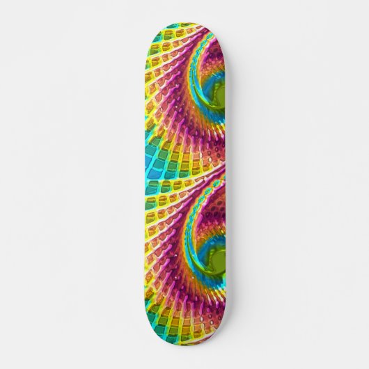 Fractalglas 7 Skateboard (Vorne)