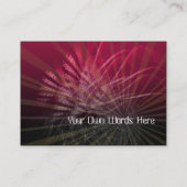 Fractaliata Business Card Visitenkarte (Rückseite)