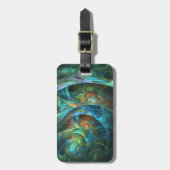 Fractalise Gepäck Tage Gepäckanhänger (Vorderseite vertikal)