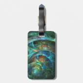 Fractalise Gepäck Tage Gepäckanhänger (Rückseite vertikal)