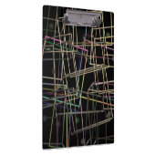 Fractalised Metal Frames Clipboard Klemmbrett (Rechts)