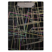 Fractalised Metal Frames Clipboard Klemmbrett (Vorderseite)