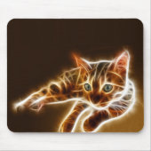 Fractalius bengalische Katze Mousepad (Vorne)