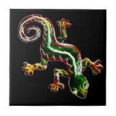 Fractalius Eidechse Fliese (Vorderseite)