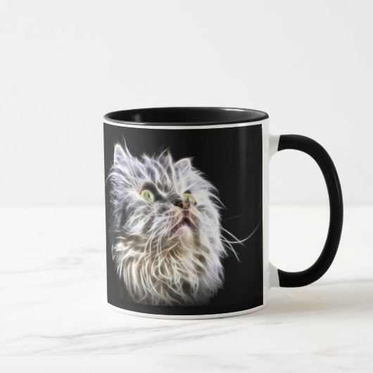 Fractalius Persisches Katzengesicht Tasse (Rechts)