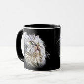 Fractalius Persisches Katzengesicht Tasse (Vorderseite Links)