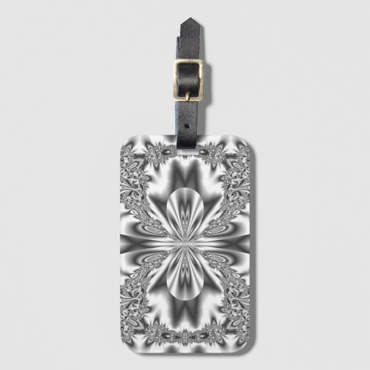 Fractalize Gepäckanhänger (Vorderseite Vertikal)