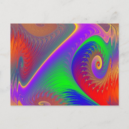 Fractalized 23 postkarte (Vorderseite)