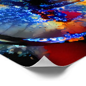 Fractalized Bike Poster (Ecke)