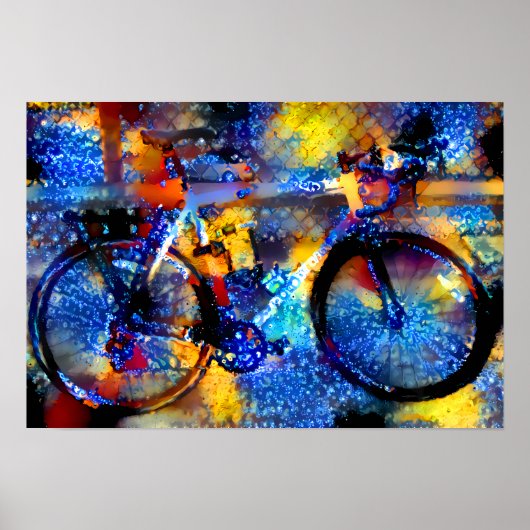 Fractalized Bike Poster (Vorne)