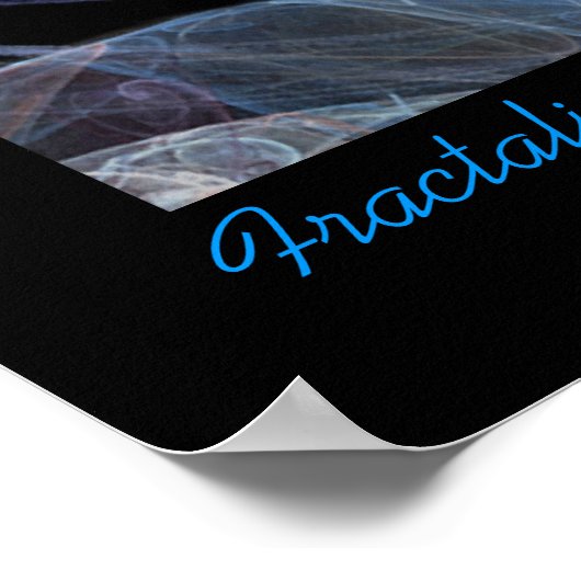 Fractalized Crustacean Poster (Ecke)