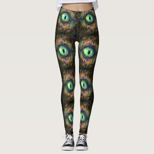 Fractalized labradorit eye5 leggings (Vorderseite)