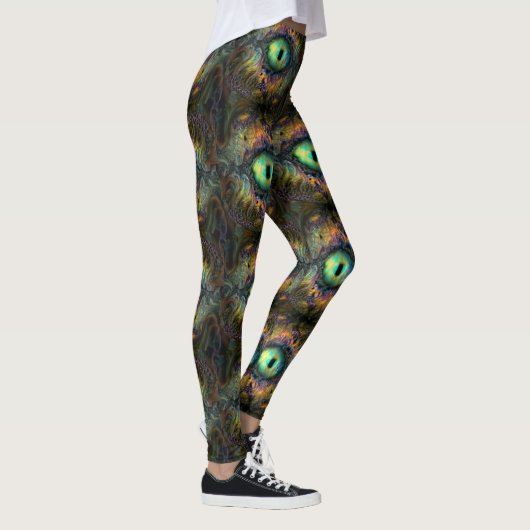 Fractalized labradorit eye5 leggings (Rechts)