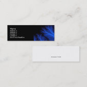 FractalSeaFan Mini Visitenkarte (Vorne/Hinten)