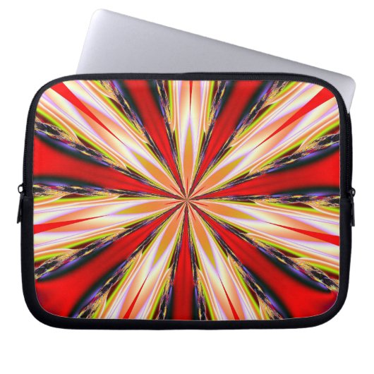 Fractalskop 25 laptopschutzhülle (Vorderseite)