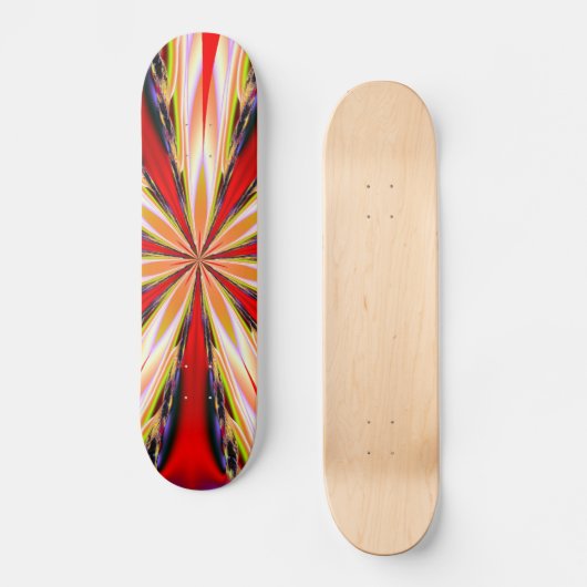 Fractalskop 25 skateboard (Vorderseite)