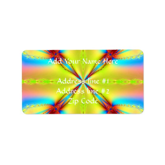 Fractalskop 31 adressaufkleber (Vorne)