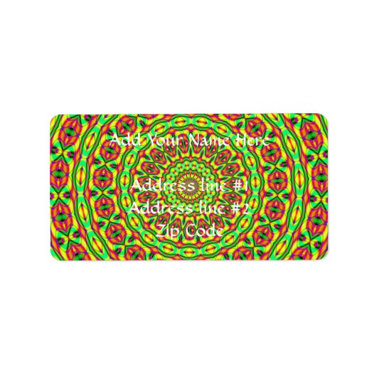 Fractalskop 33 adressaufkleber (Vorne)