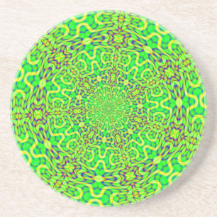 Fractalskop 38 sandstein untersetzer